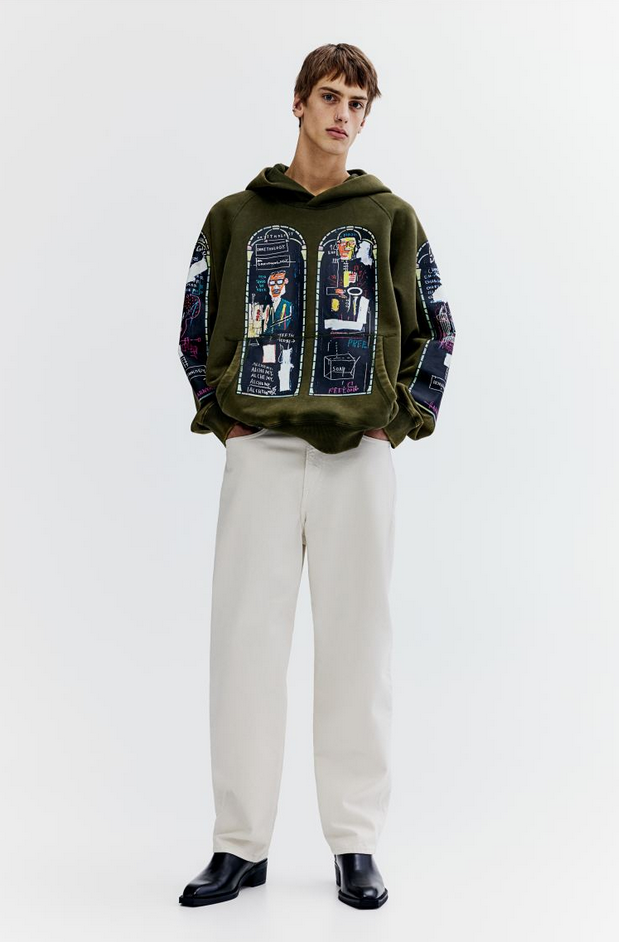 H & M x Who decides war hoodie