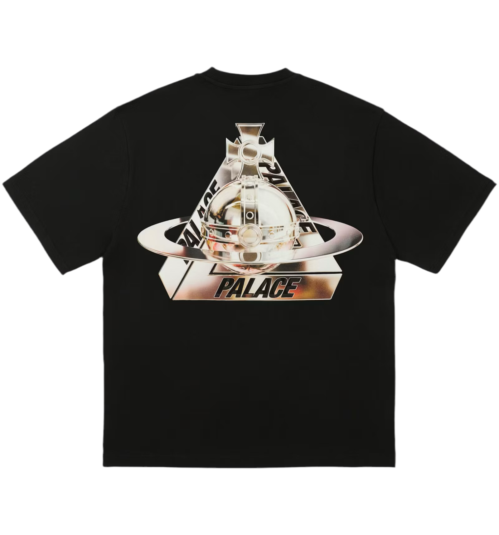 Palace x Vivienne Westwood Tri-Ferg T-Shirt - Black BRAND NEW